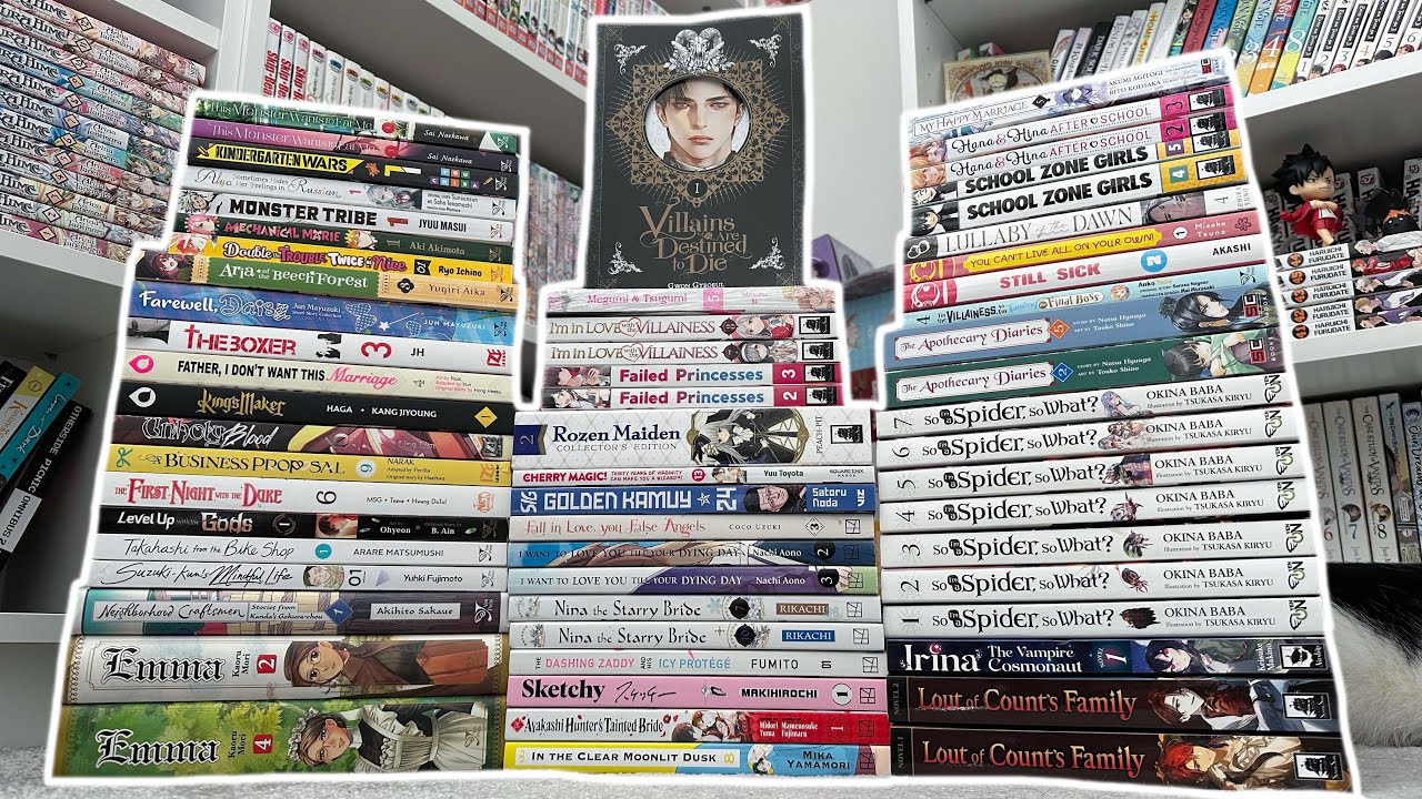 spending all my money on MANGA 💸