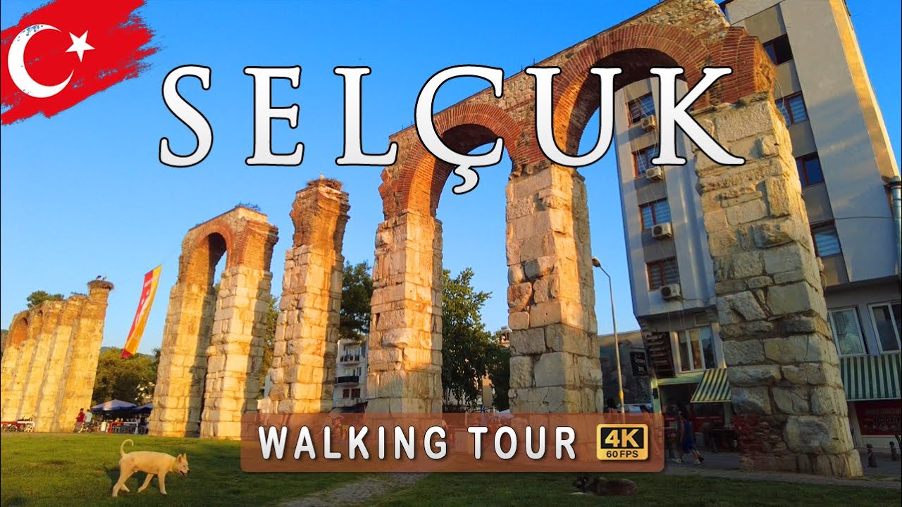 Selçuk, TURKEY - Walking Tour 4K⁶⁰