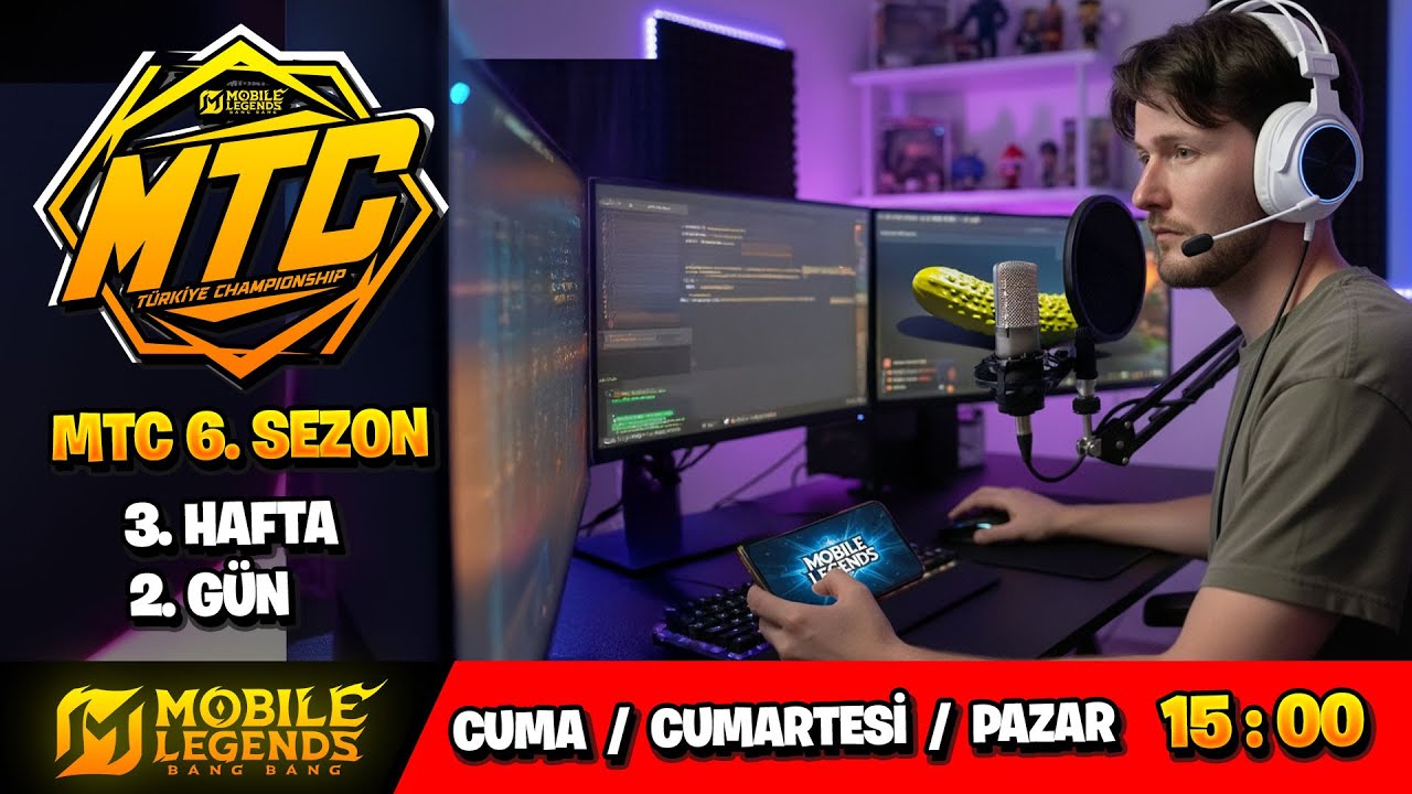 MTC 6.SEZON 3.HAFTA 2.GÜN MAÇLARINI İZLİYORUZ - Mobile Legends - #YeniDönem #MTC