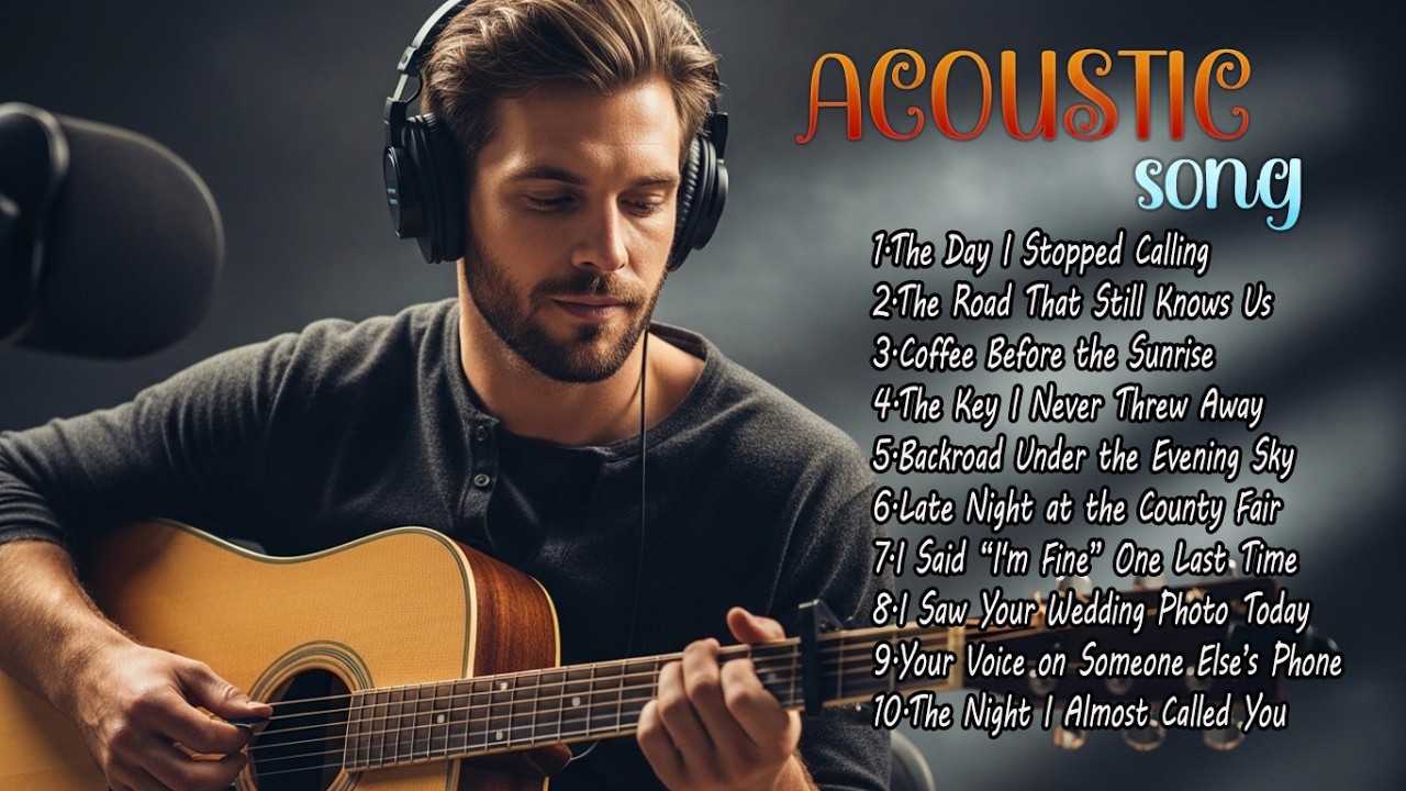 Top 10 Acoustic song | Music In The World, Relaxing Guitar Music With Mellow And Romantic Melodies