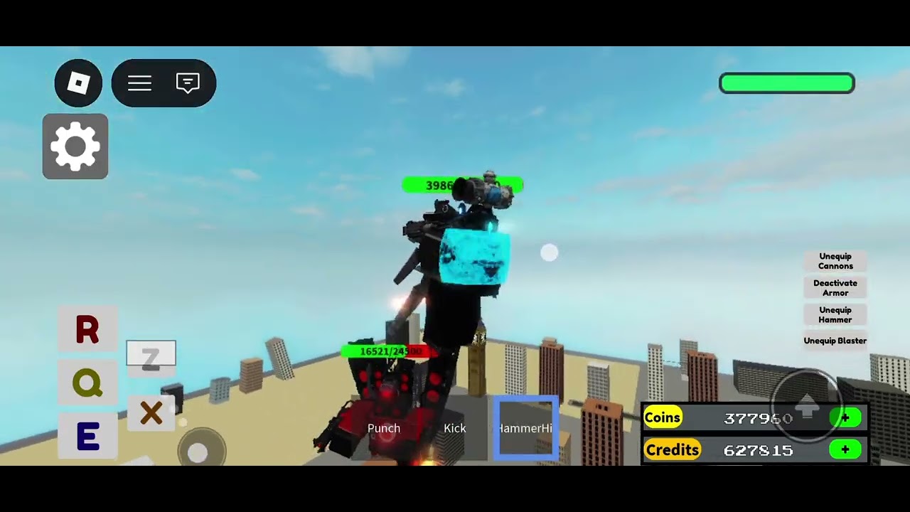 Mega toilet battles gameplay