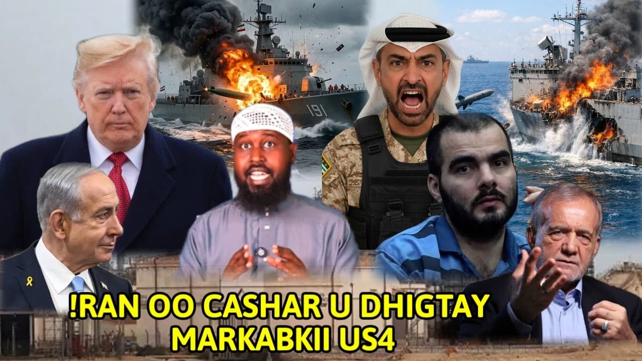 HAYAAY: !RAN CAAWA WAXAY D!SHAY JAAJUSKII WEYNAA; MARKABKII DIYAARADAHA USA AYAA LA GARAACAY CAAWA;