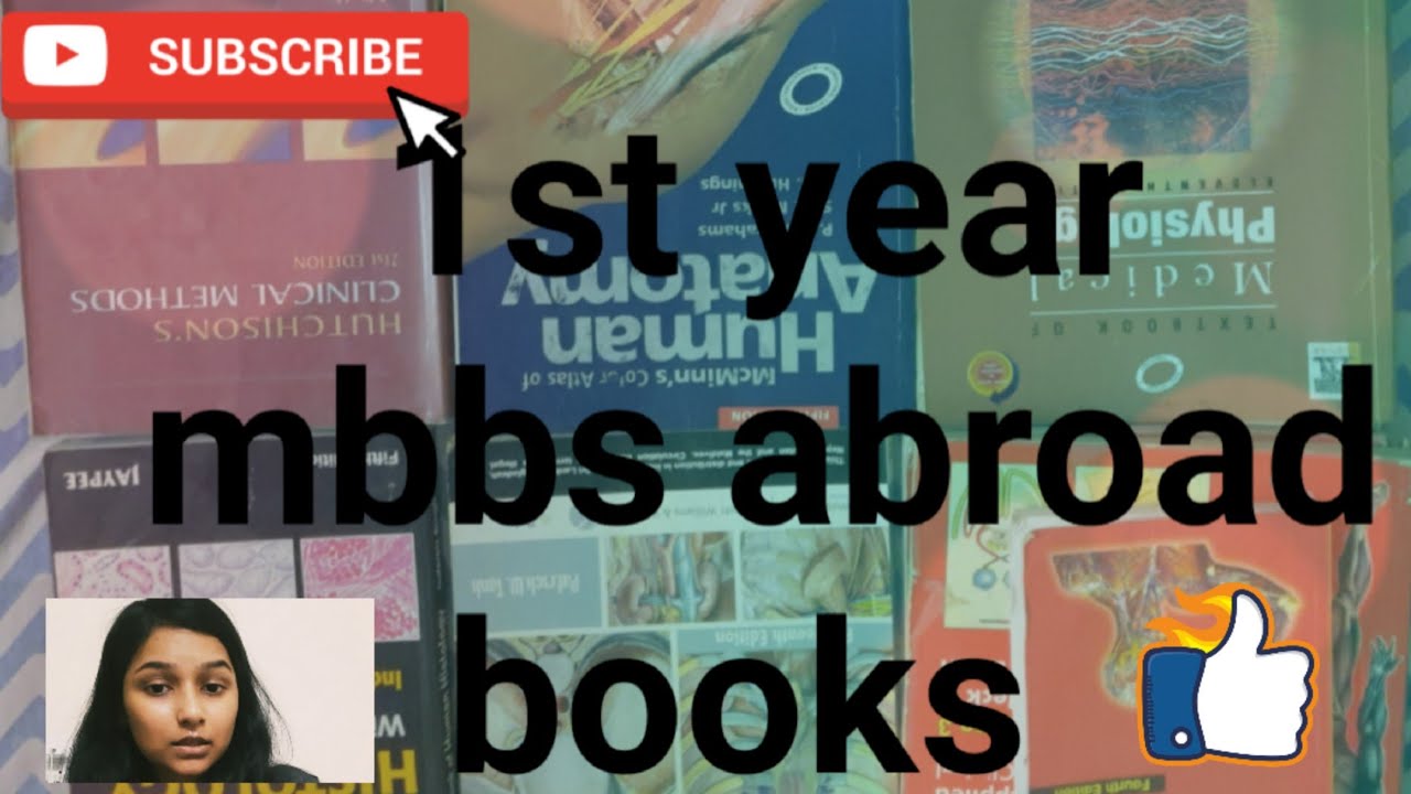Books to use if you are doing mbbs abroad