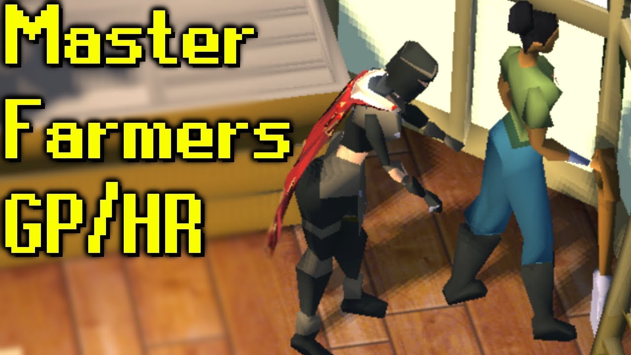 How To Pickpocket Master Farmers (750k GP/HR!)