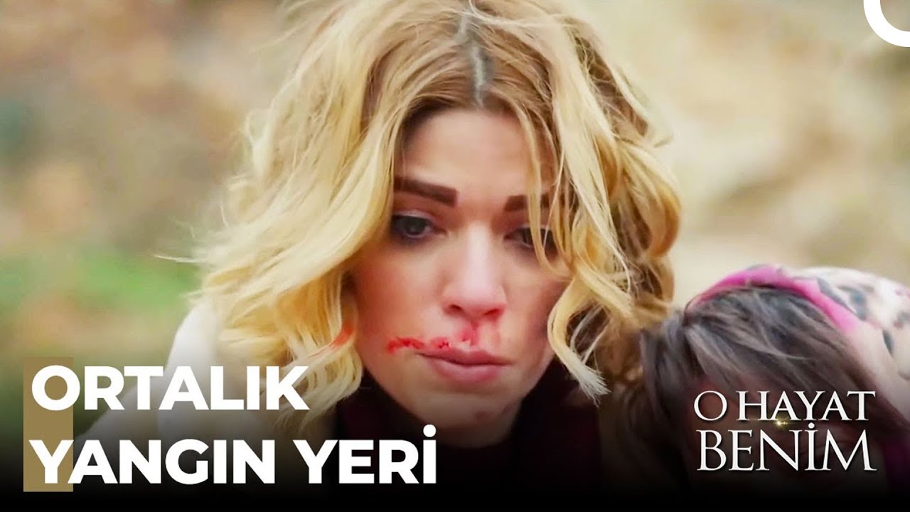 Müge ve Efsun Trafik Kazası Geçirdi - O Hayat Benim 73 Bölüm