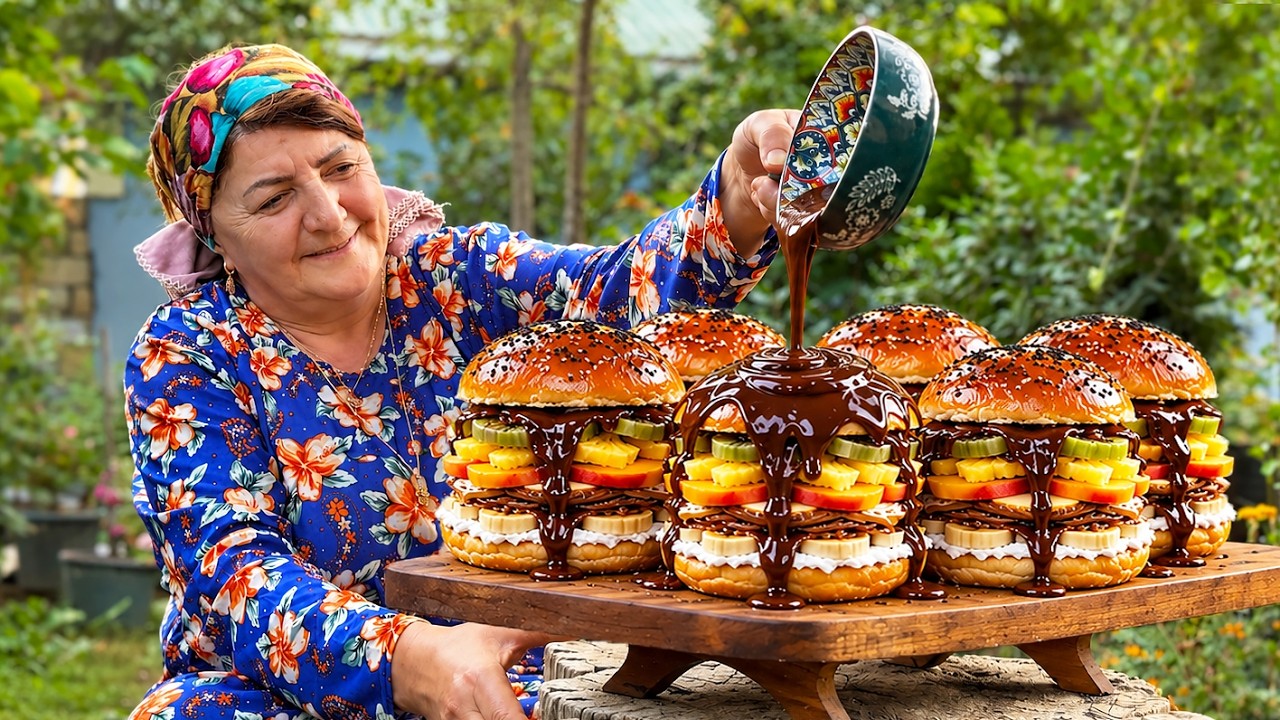 Самый Редкий Десертный Бургер Бабушки: ЭТО НЕ То, Что Вы Думаете!