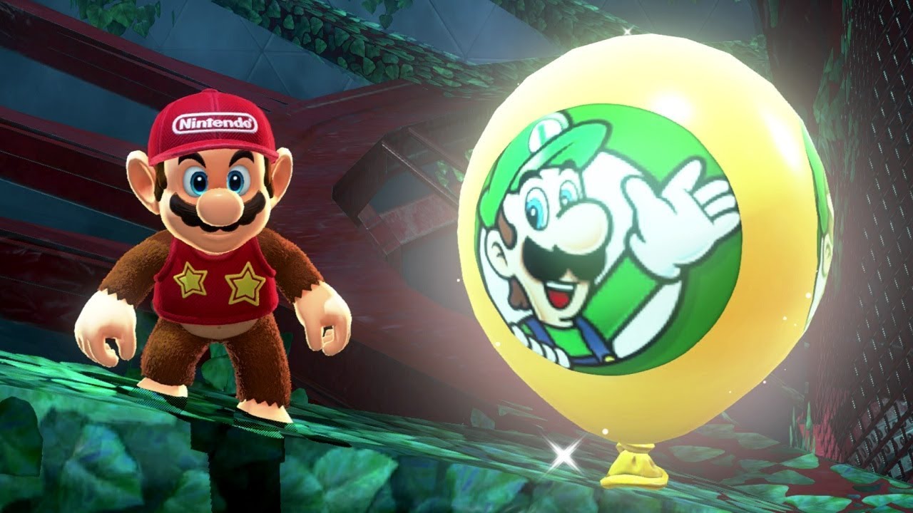 Super Mario Odyssey - Luigi's Balloon World (Wooded Kingdom)