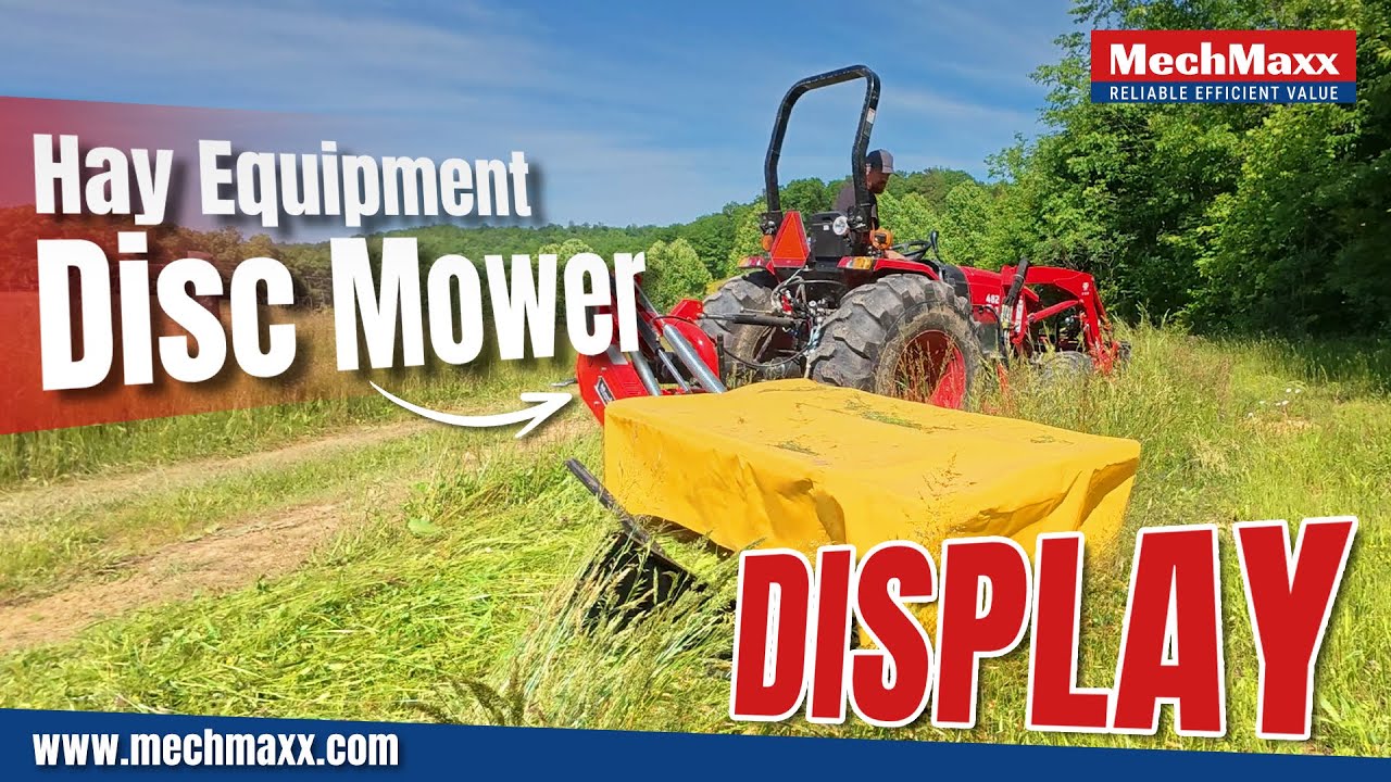 Demonstration of MechMaxx  3-Point Disc Mower