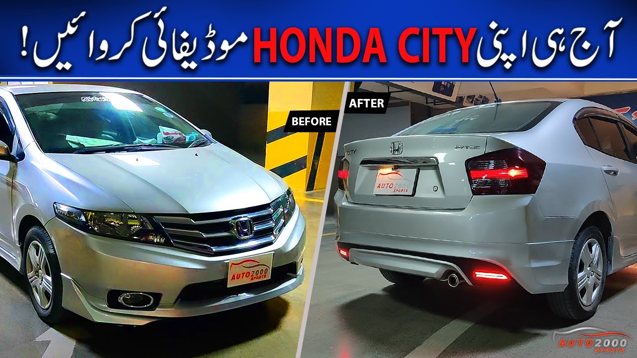 Honda City Modellista Bodykit Installed by Auto2000Sports | Honda City Modified