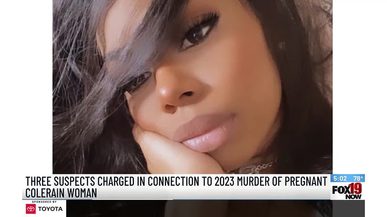 Three Suspects Charged in Connection to 2023 Murder of Pregnant Colerain Woman