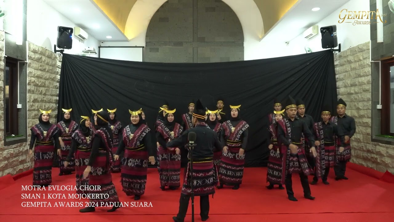 GEMPITA AWARDS 2024 || MOTRA EVLOGIA CHOIR || SMA NEGERI 1 KOTA MOJOKERTO