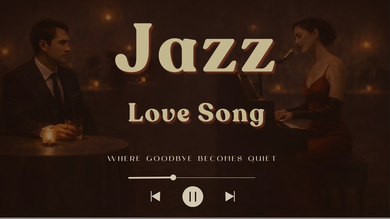 When Goodbye Becomes Quiet | Warm Whisper Jazz Love Song (Café Lounge)