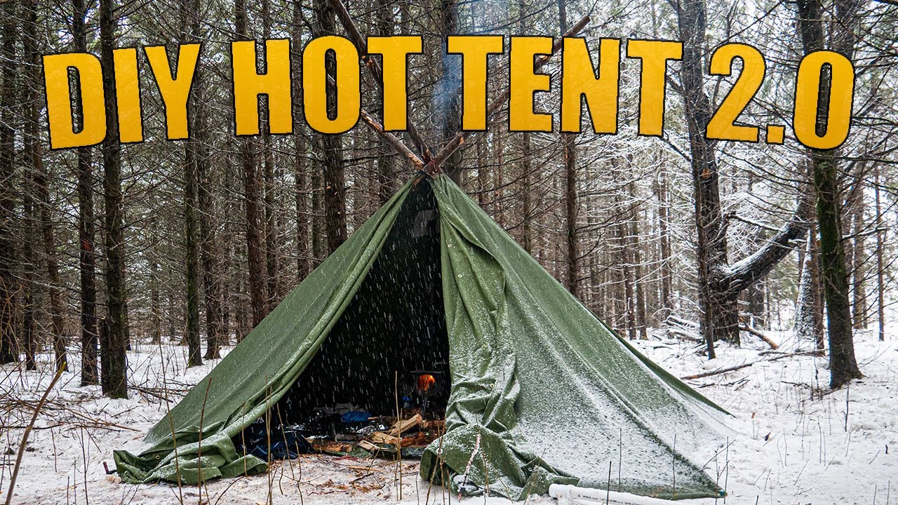 How to Make DIY Canvas Hot Tent