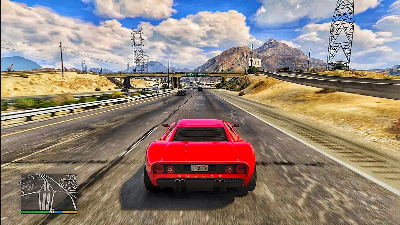 Grand Theft Auto V PS5 Free-roam Gameplay #1630