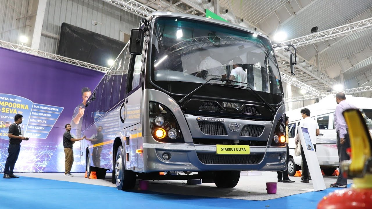 StarBus Ultra Tata Marcopolo AC BusWorld 2018
