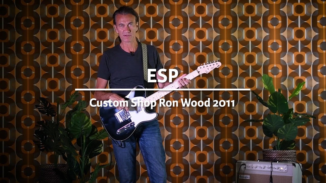 ESP Ron Wood Japan Custom Shop Limited Mint 2011 played by Erwin van Ligten | Demo @ TFOA