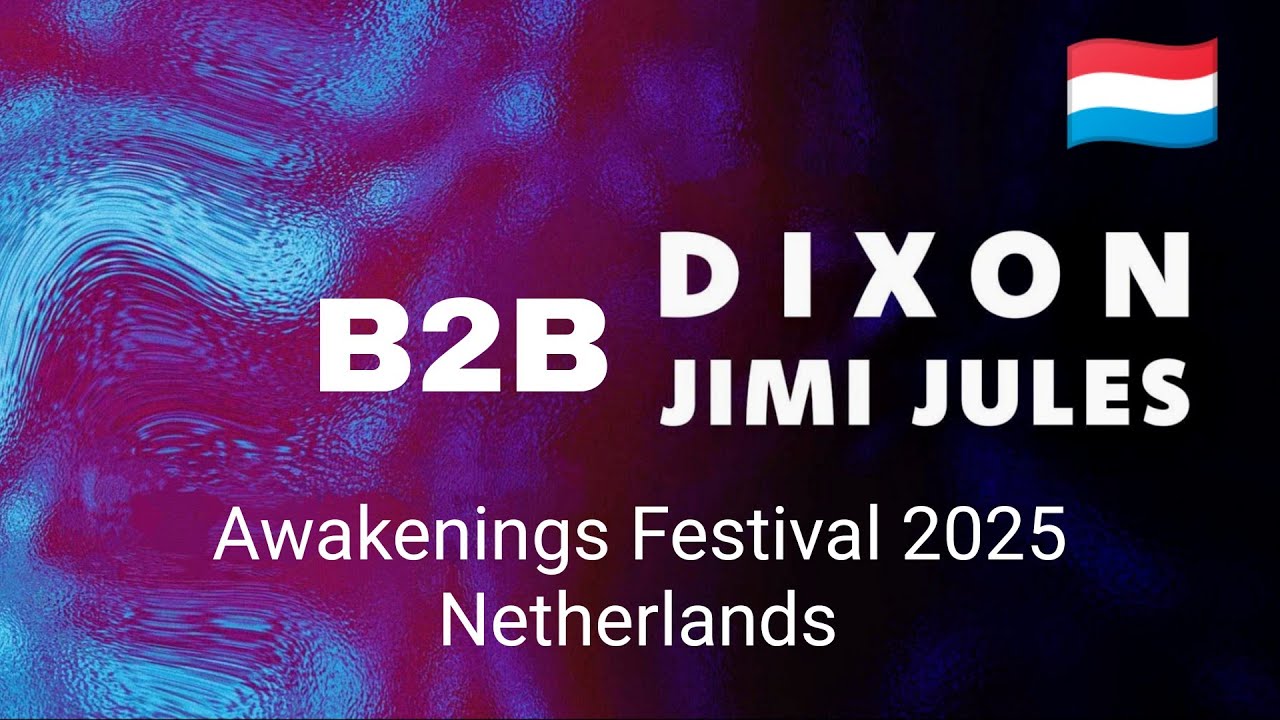 Dixon b2b jimi jules Awakenings Festival 2025 🇳🇱 #dixon #b2b #jimijules #techno #rave #dj #edm #ade
