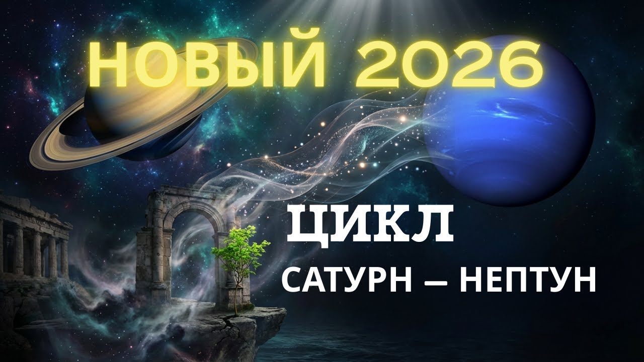 АСТРОПРОГНОЗ 2026: Цикл Сатурн — Нептун #астропрогноз #сатурннептун #прогноз2026