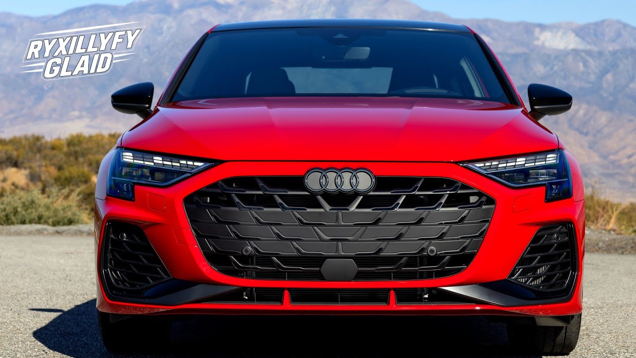 2026 Audi S3 Progressive Red &ndash; Exterior & Interior in Motion
