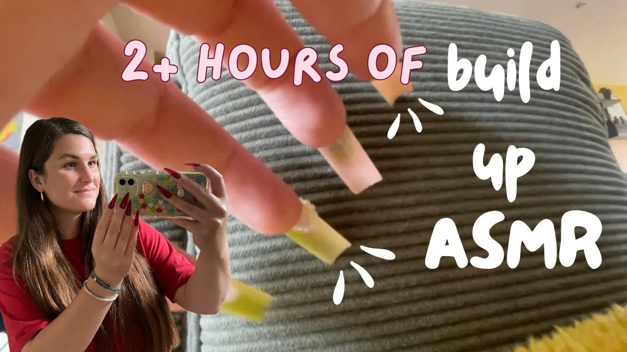 2+ hours of BUILD UP ASMR to help you sleep, relax & study 🫶