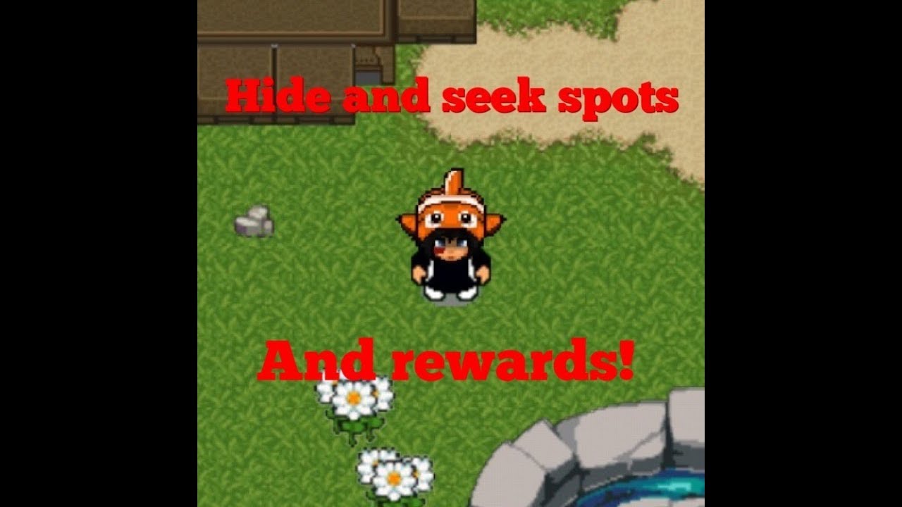 Hide and Seek Spots and rewards! Graal Era