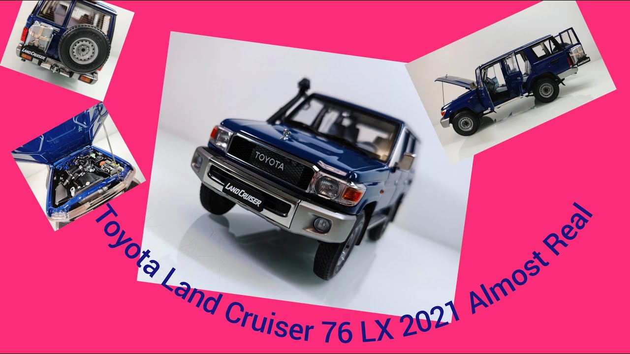 Toyota Land Cruiser 70 J76 LX 2021 Almost Real by Kyosho