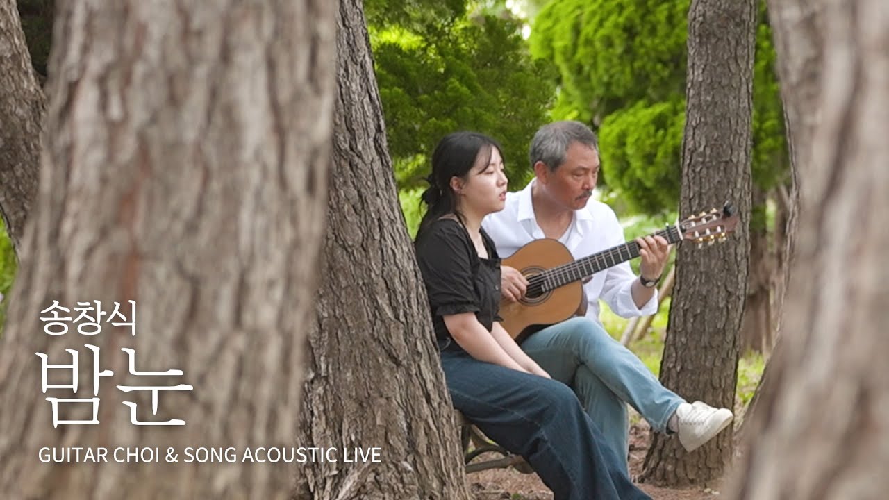 송창식 | 밤눈 | Guitar Choi & Song(김나현) acoustic cover