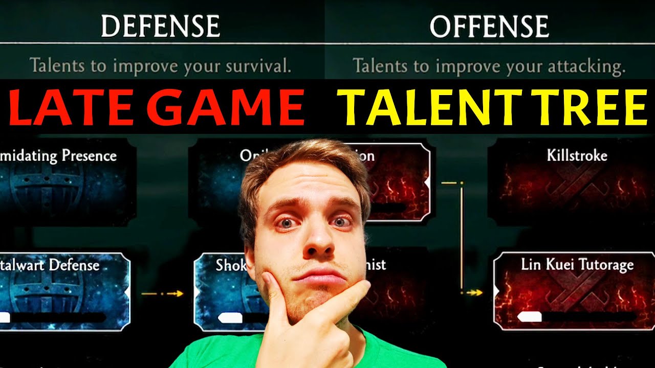MK Mobile. Talent Tree Guide for Late Game. DEFENCE and OFFENCE are SO POWERFUL! 2021 Guide.