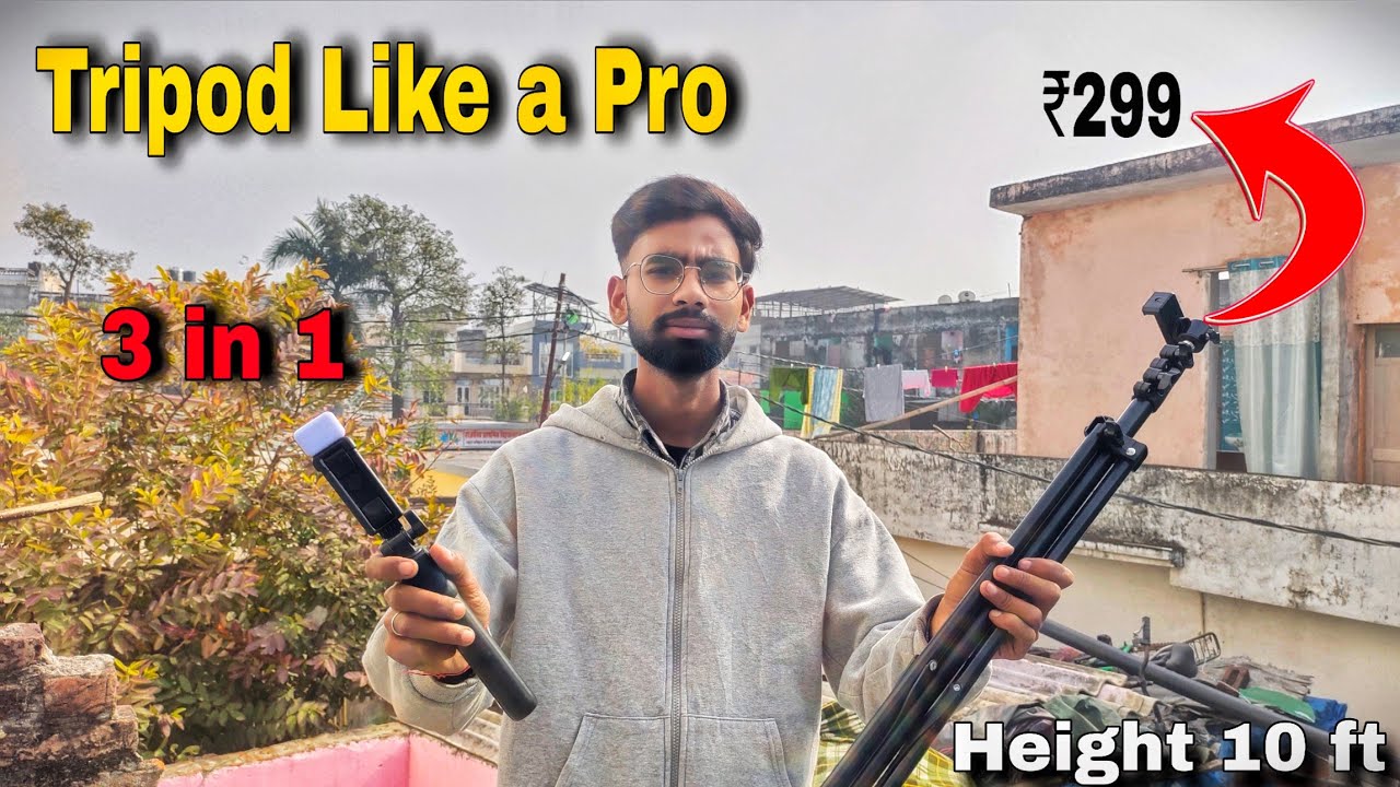 I Found the BEST Budget Tripod! 😱 Tripod Under ₹299