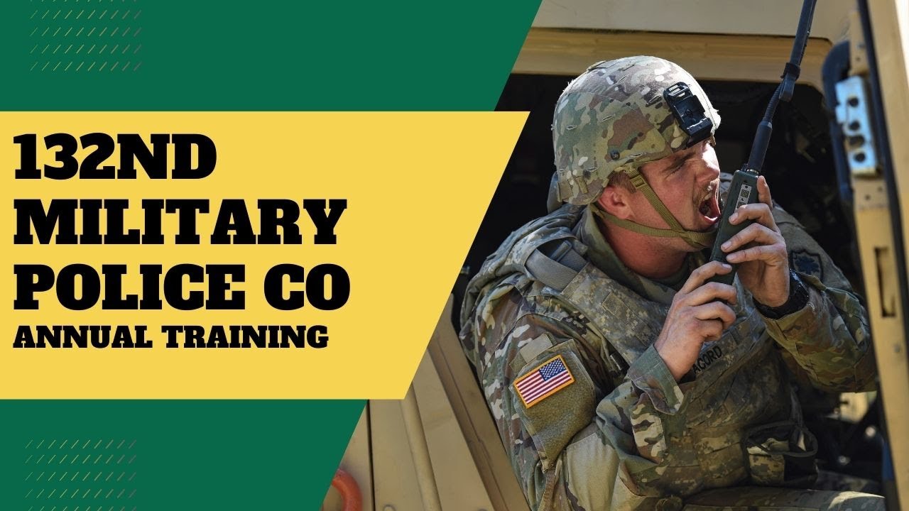 132nd Military Police Conduct Support to Security Operations
