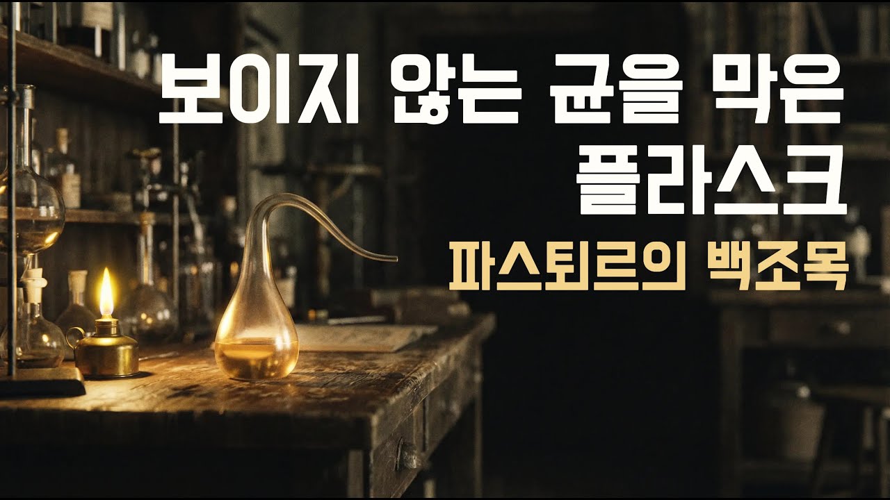 [과학의 발견] 보이지 않는 균을 막은 플라스크: 루이 파스퇴르와 백조목 실험