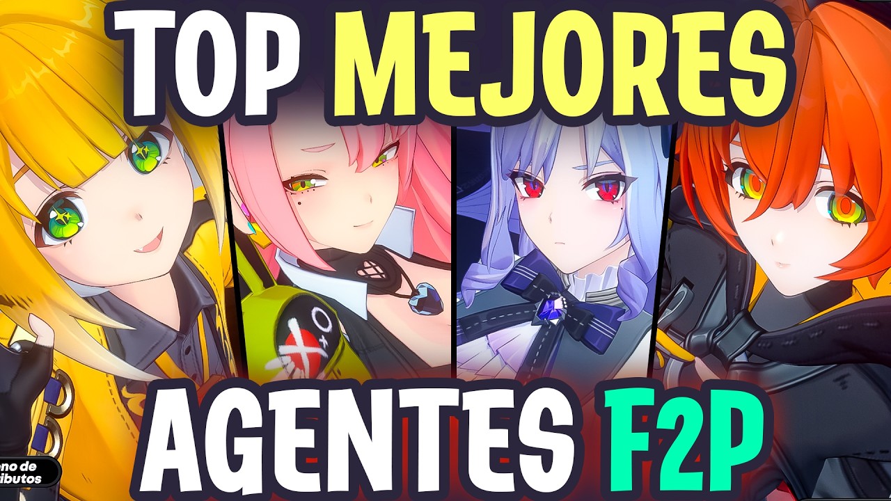 🔥TOP 8 MEJORES PERSONAJES F2P De Zenless Zone Zero