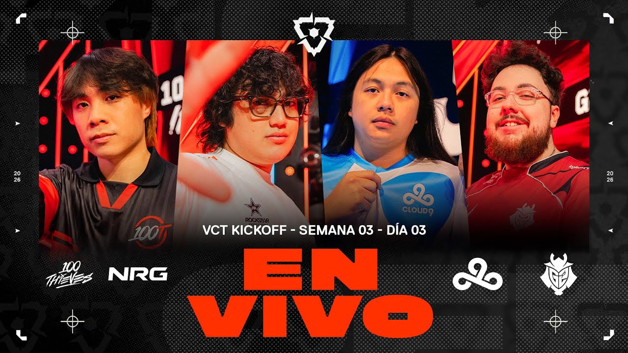 100T vs NRG — VCT Americas Kickoff — Semana 3 Día 3