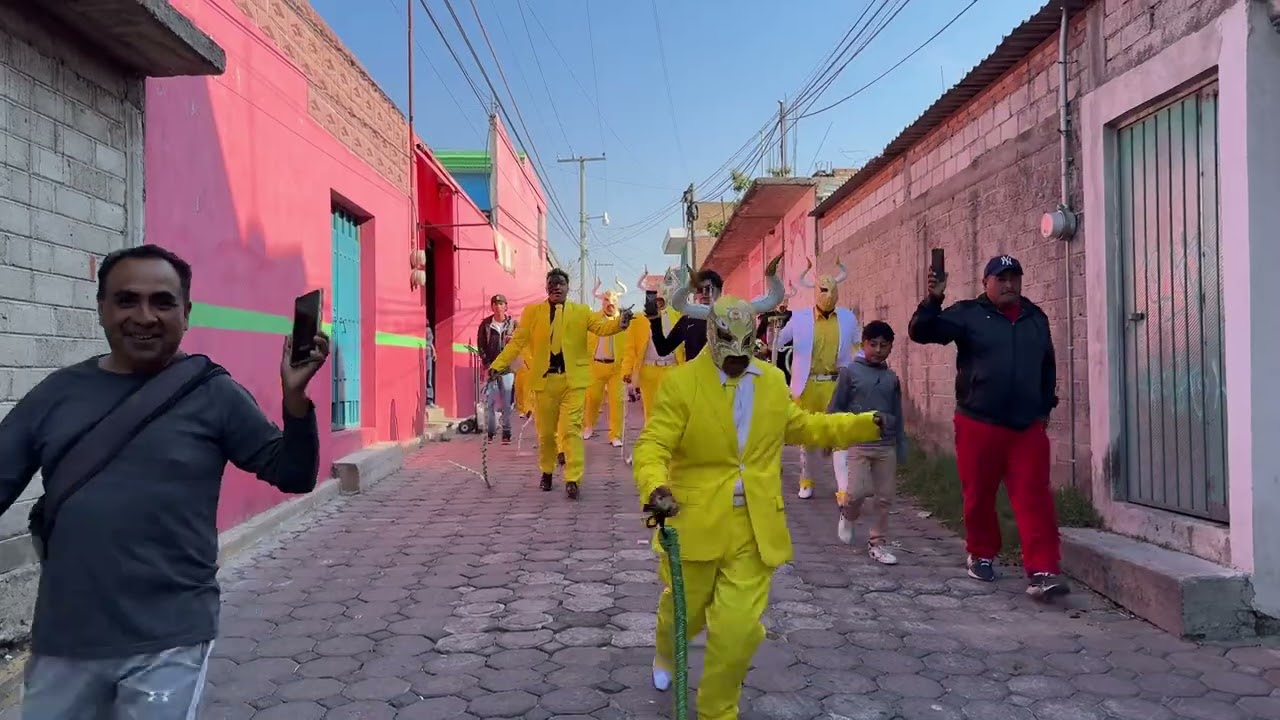 Carnaval Tenancingo Tlaxcala 2025 día martes - toreros