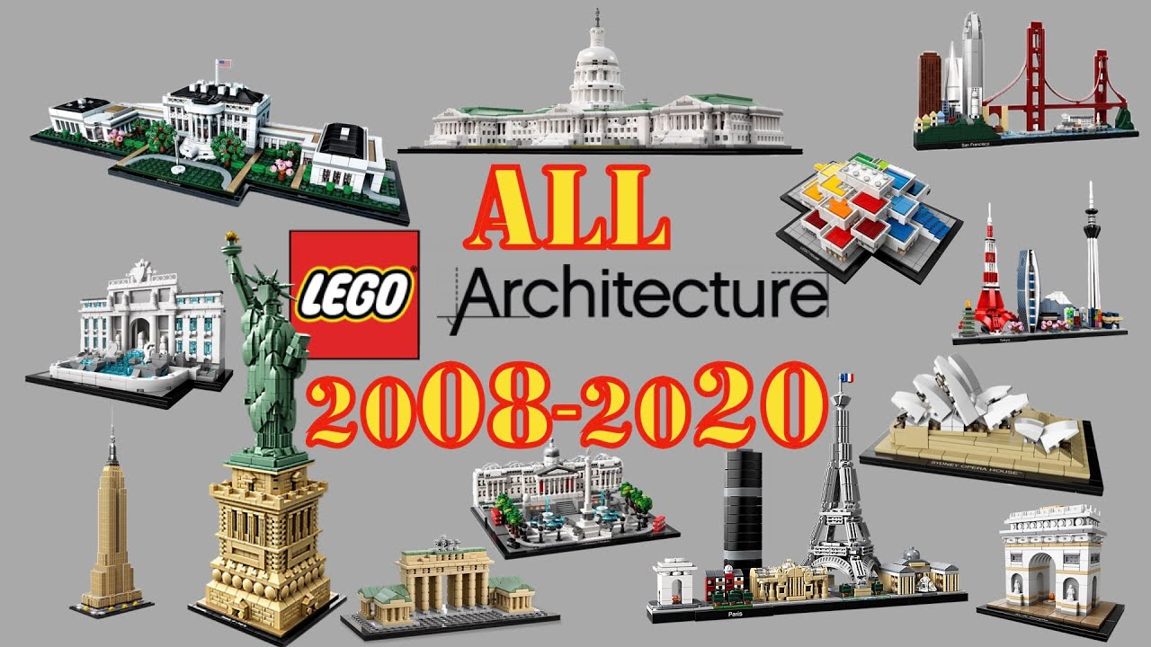 ALL Lego ARCHITECTURE 2008-2020