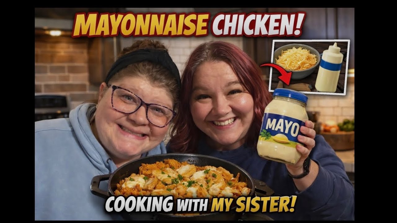 “Kitchen Chaos & Mayonnaise Chicken with My Sister!” 