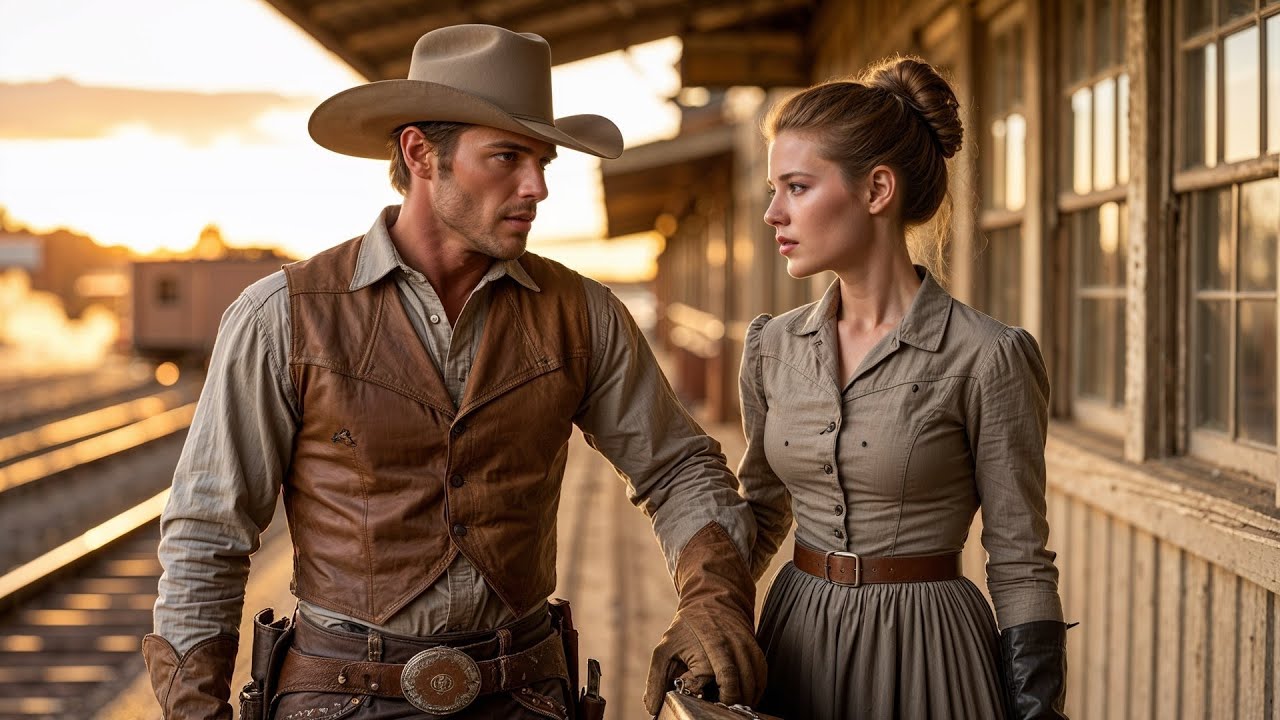Mail-Order Bride Was Left At The Depot, The Cowboy Said, “Then I’ll Walk You Home Myself”