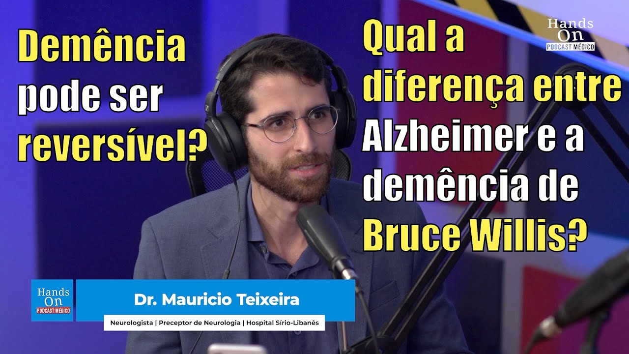 Diferentes tipos de DEMÊNCIA dependem do tipo de proteína e em qual lugar do CÉREBRO são depositadas