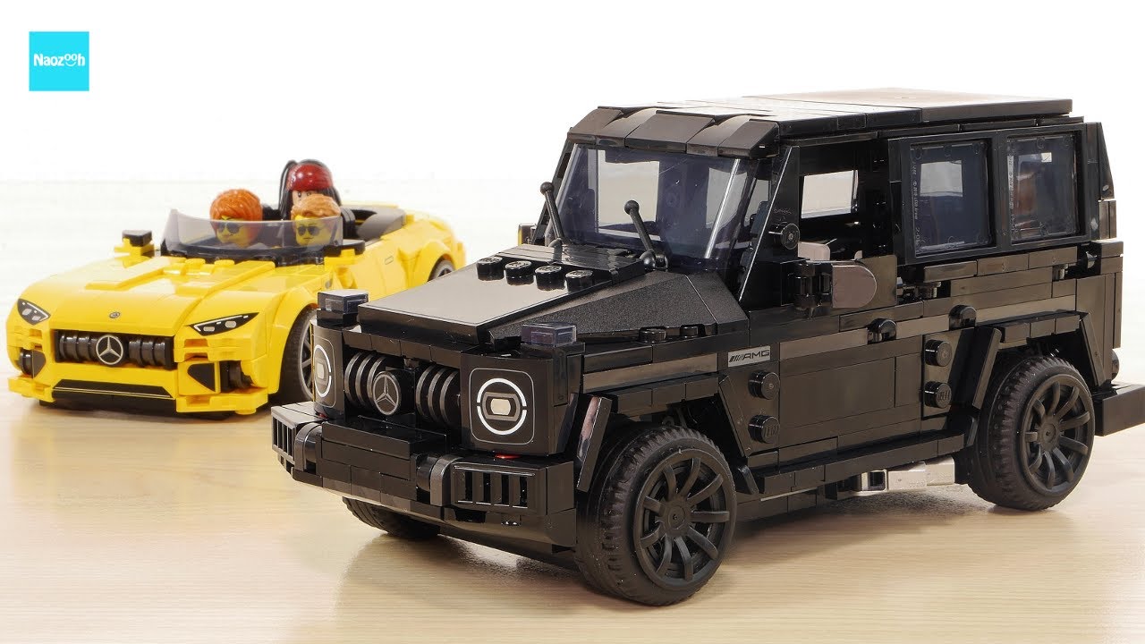 レゴ スピードチャンピオン メルセデスAMG G63 と SL63 76924 Gクラス ゲレンデ ／ LEGO Speed Champions Mercedes-AMG Speed build