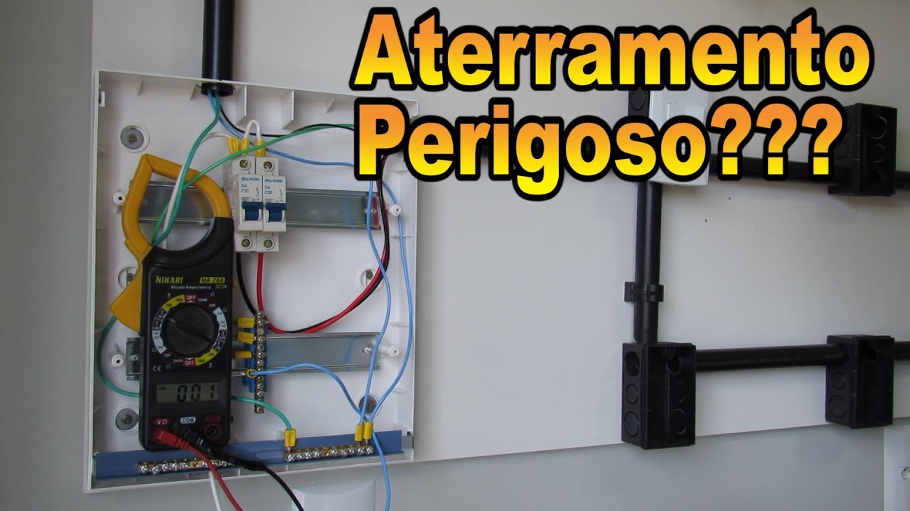 Aterramento Perigoso -  testei o TNC-S