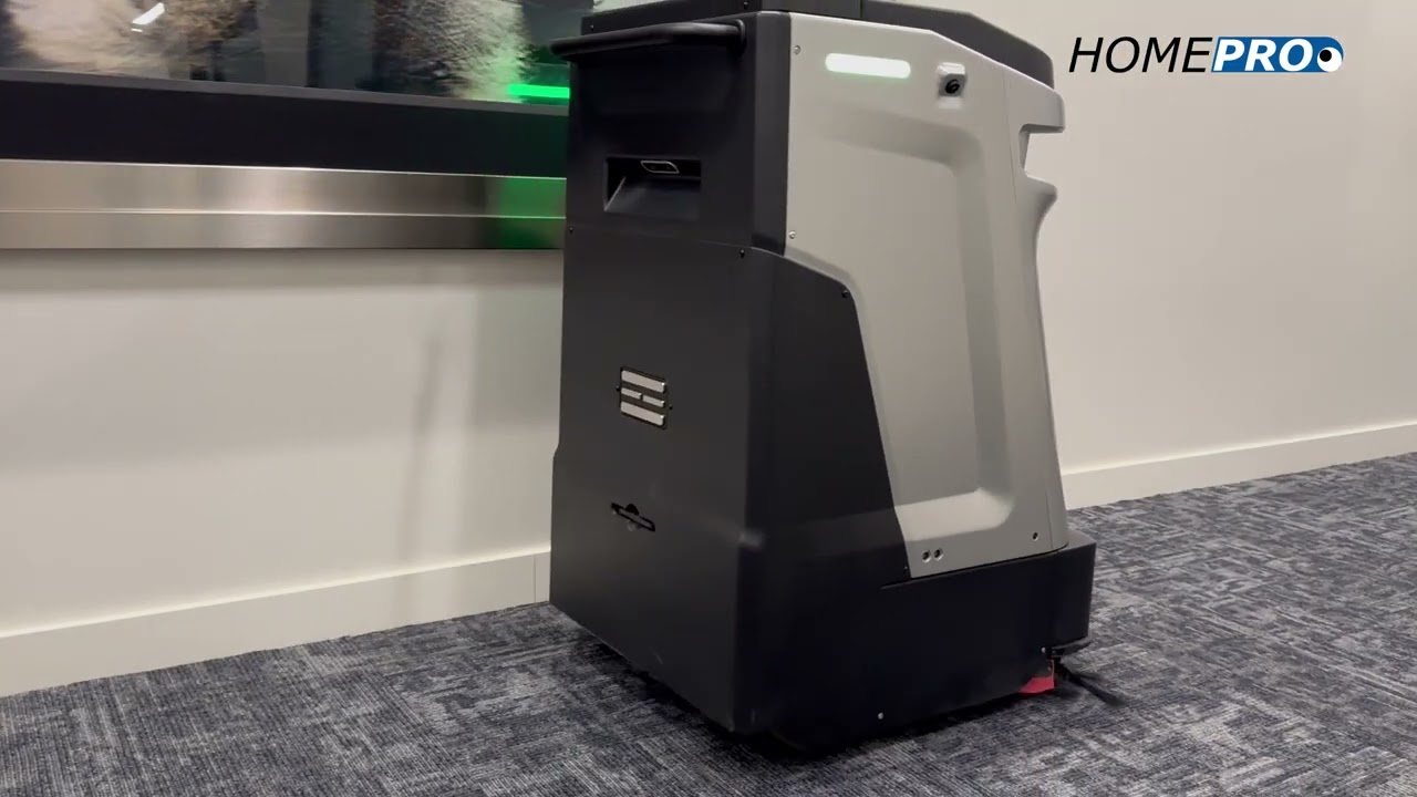 Cenobots SP50 Vacuum Sweeper Cleans the Office