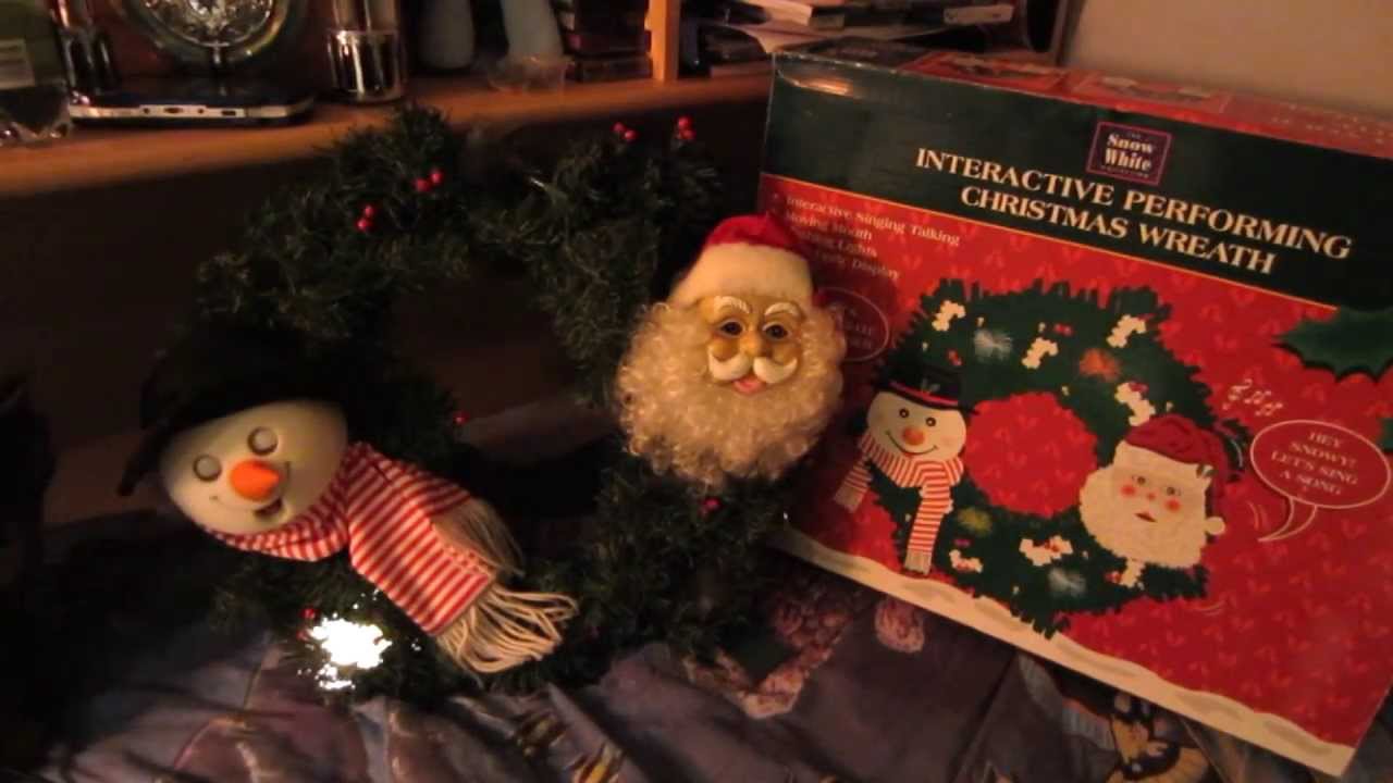 Singing Christmas Wreath