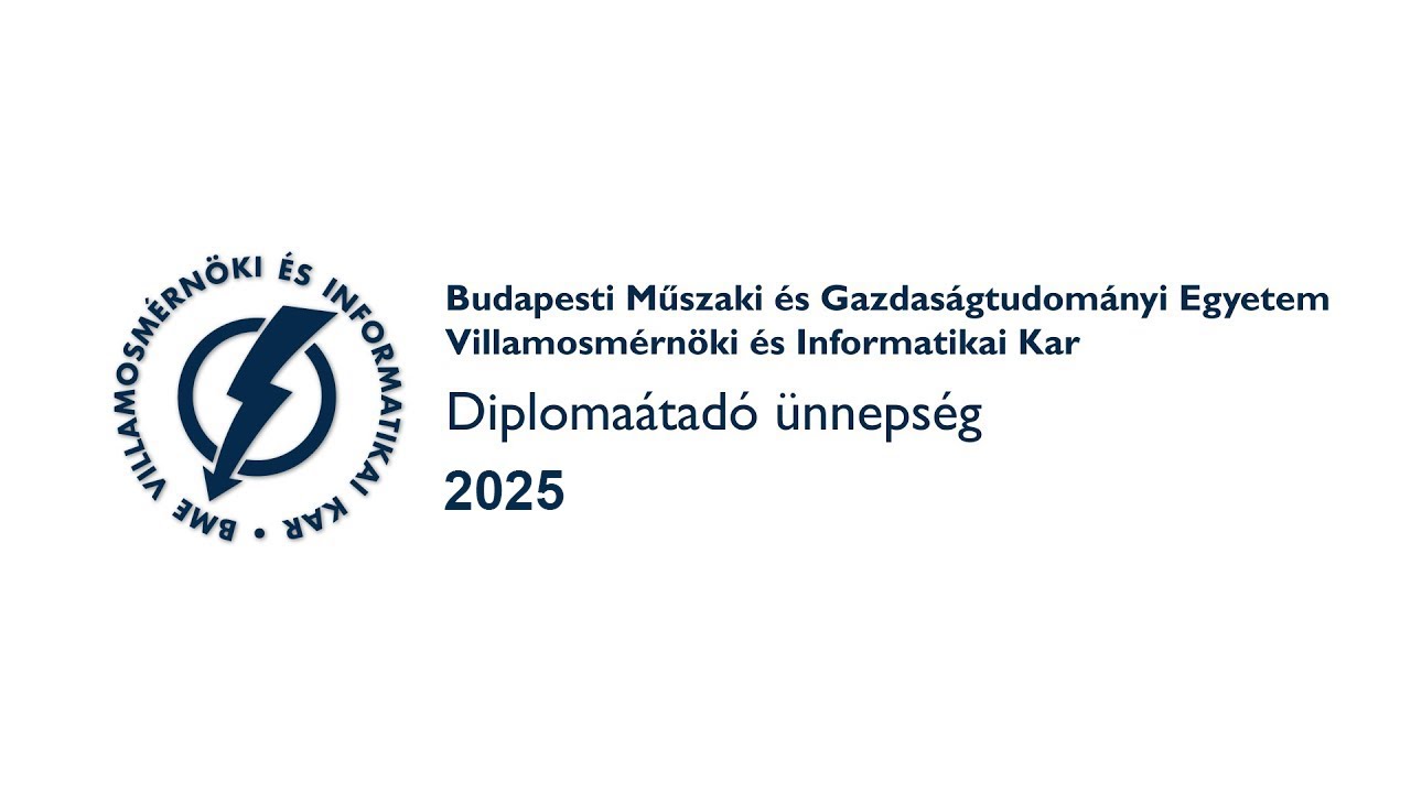 BME VIK Diplomaátadó ünnepség - 2025. február 28. 13:00