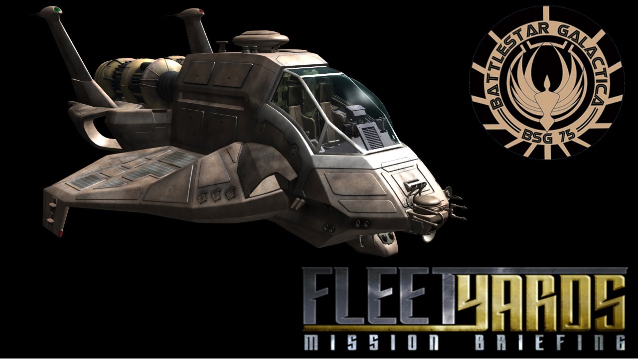 Colonial Raptor (BSG 2004) - Fleetyards Mission Briefing