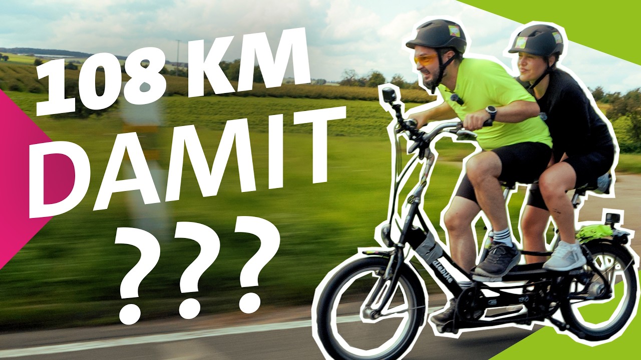 108km auf dem d&uuml;mmsten Rad der Welt