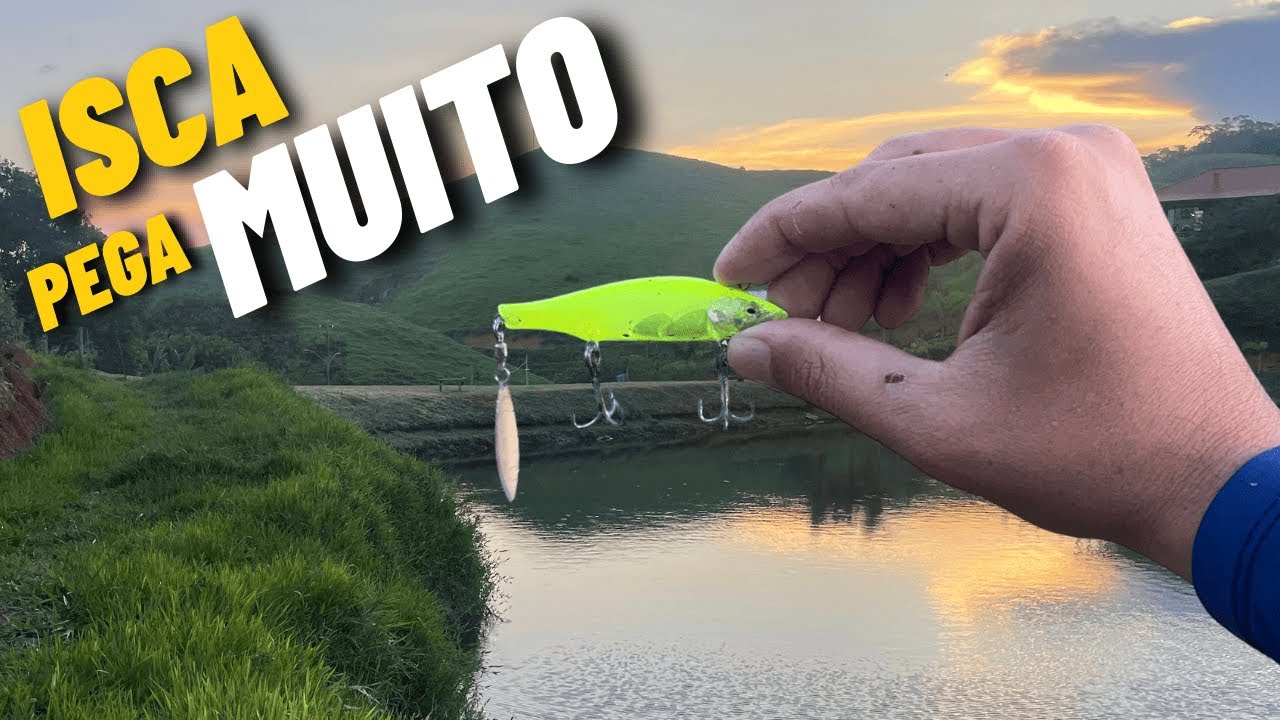 IMPRESSIONANTE! Essa isca SALVOU a PESCARIA!!