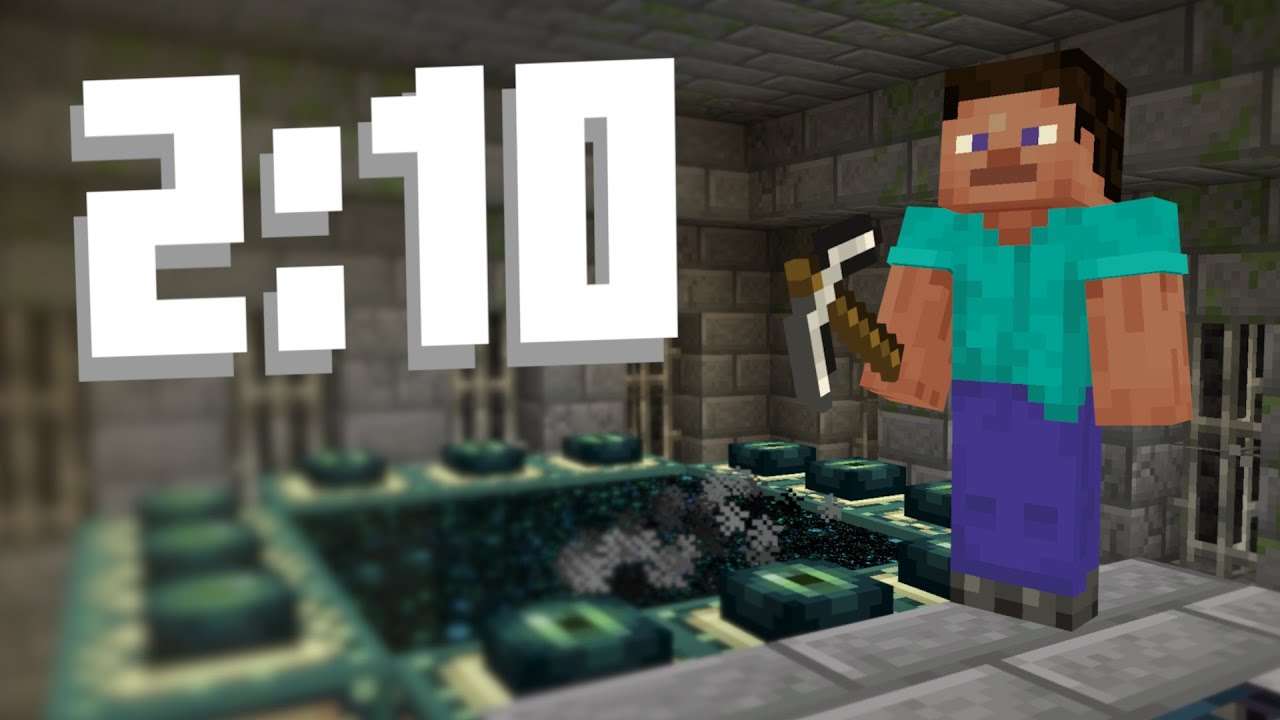 Minecraft Speedrun World Record in 