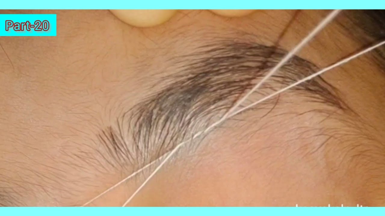 everything about eyebrow threading part-20 || left आइब्रो को perfect shape कैसे दे