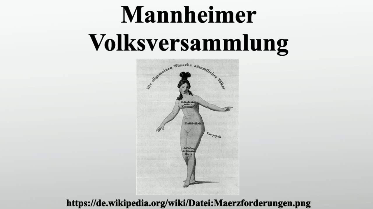 Mannheimer Volksversammlung