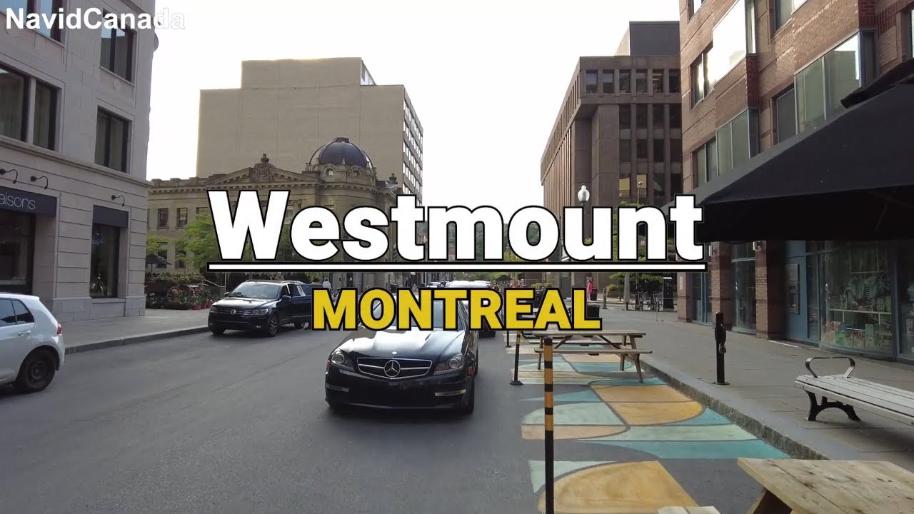 Montreal 2022: Westmount City in a sunny and beautiful day (June 2022)